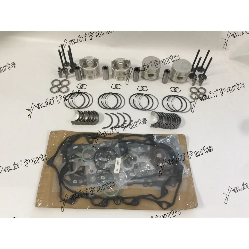 Engine Parts 2L Piston Kit With Gasket Set Bearings Valve Train for Toyota Engine 2