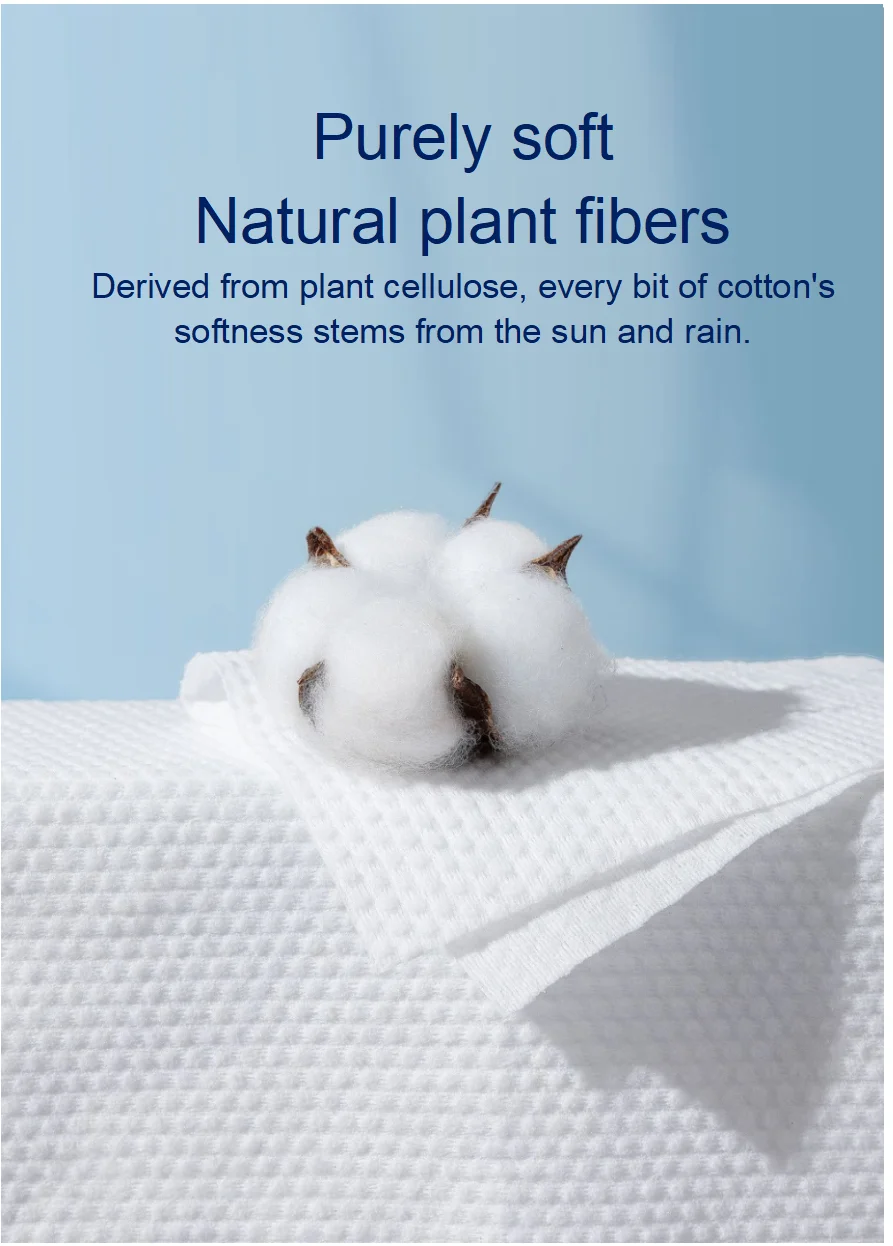 product oem disposable biodegradable face towels for spa salon beauty skincare disposable face towel biodegradable524-1