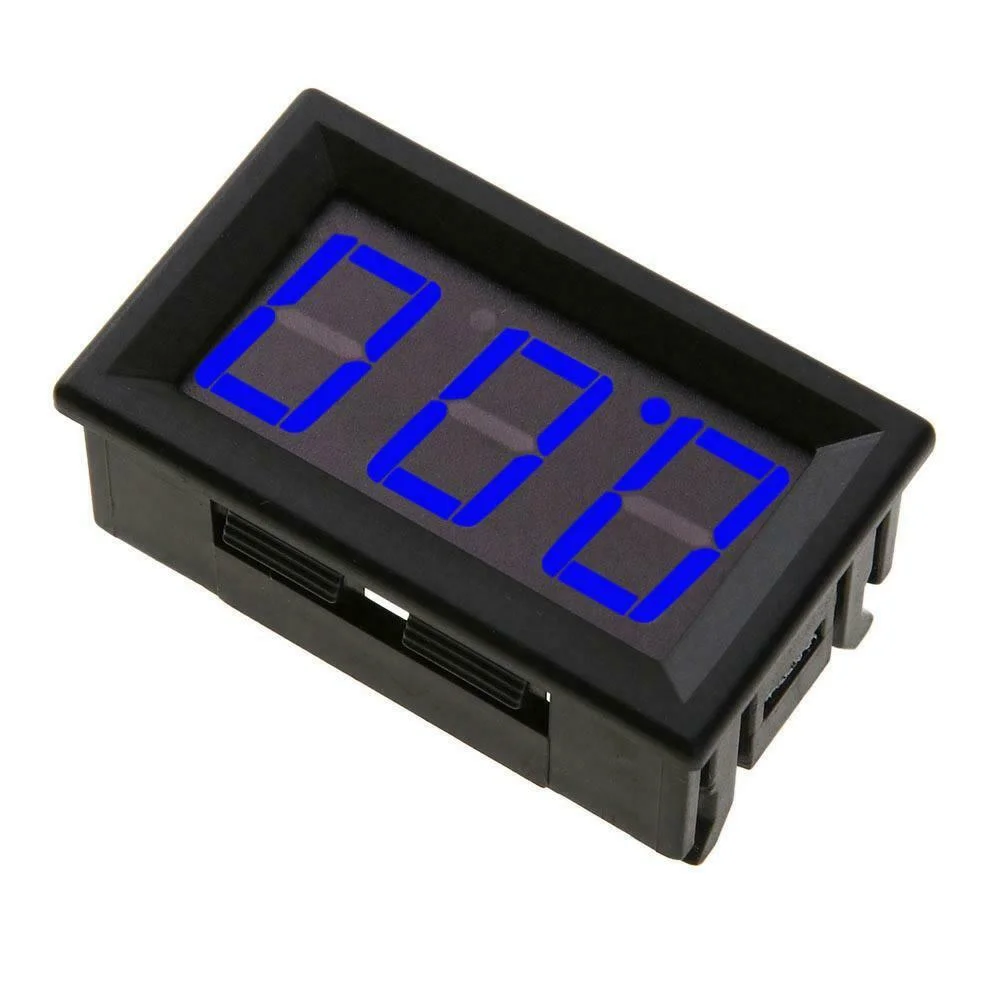 3 Fil 0.56" DC 4.7-30V vert 3 Bit DEL Digital Panneau voltmètre précis compteur 
