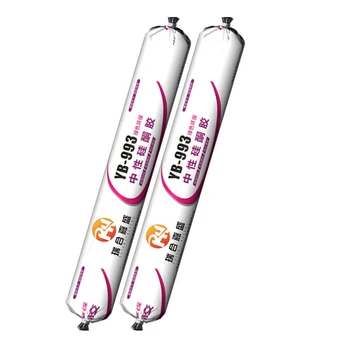 High Quality Clear Liquid Silicone Acetate Bath Sealant Sausa Glue for Leather for Aquarium Sealing-White Appearance