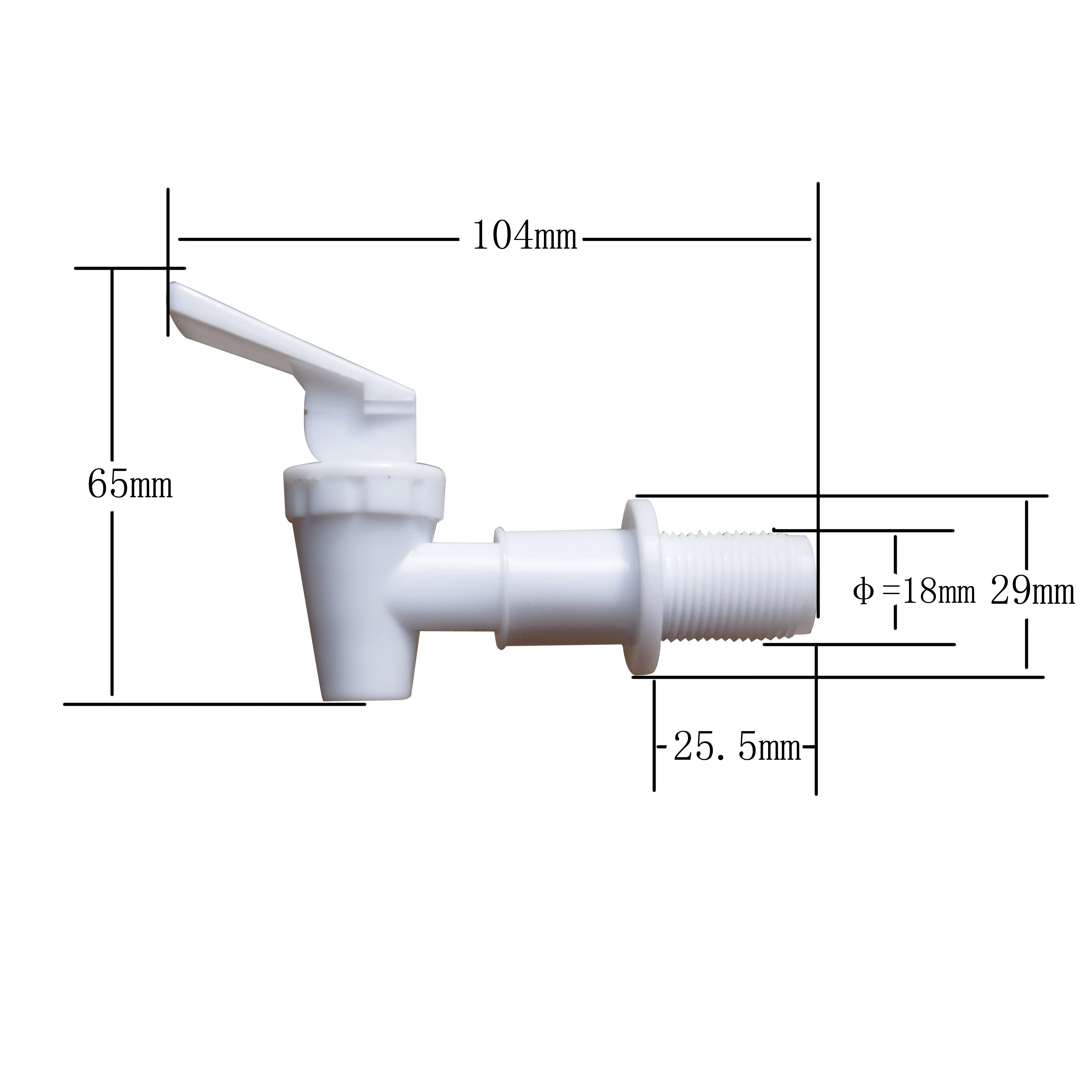 Beverage Juice Dispenser Plastic Water Dispenser Filter Tap Water Drum