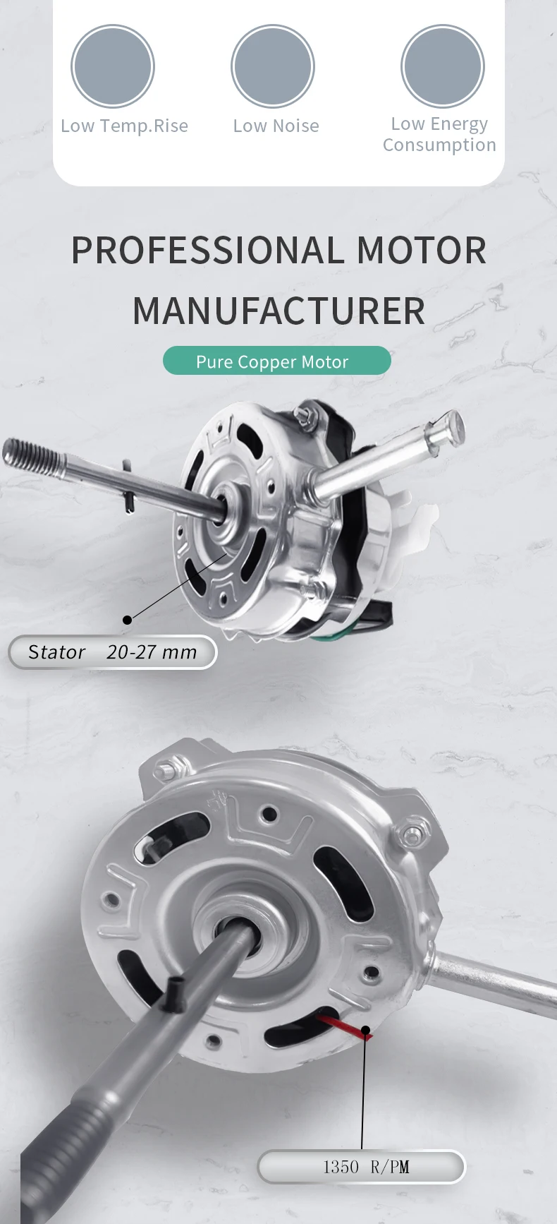 Table Fan, 220v, 7116, Aluminum - detail 8