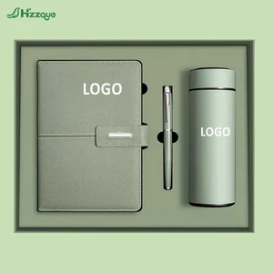 Wholesale Customized Notebooks with Pen Promotional Business Gifts Leather Notebook A5 Notebook Gift Box Set