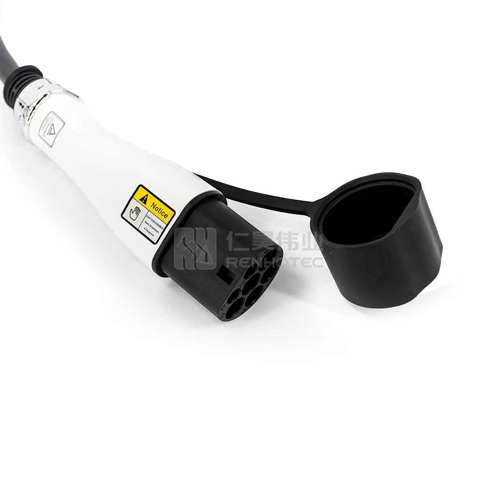 EV Charging Connector Type2 IEC 62196 Male Female AC 16A 32A 1 3 Phase Pile Vehicle End New Energy Electric Vehicles Car Charge