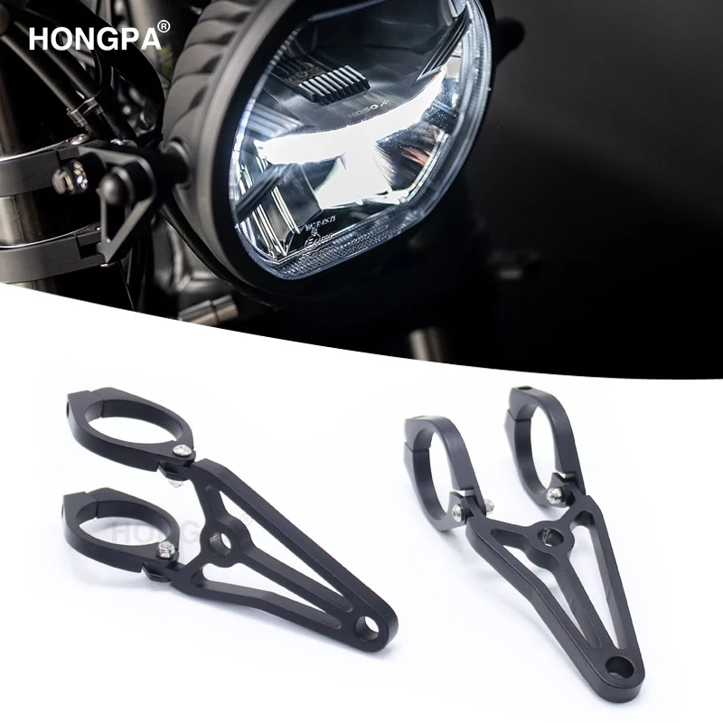 Motorcycle Front Headlight Bracket Mount Clamp 39mm-41mm