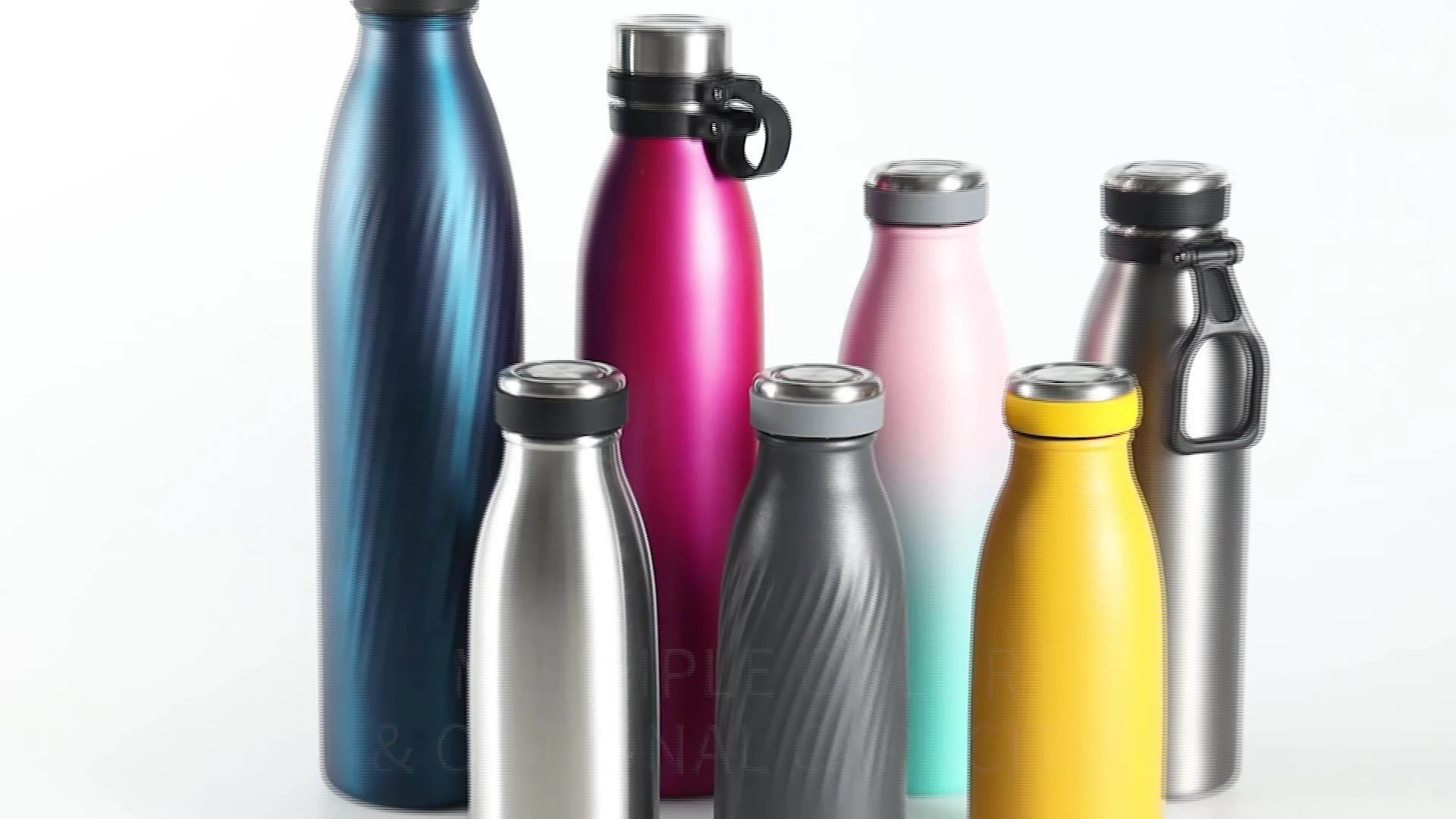 Double Walled Cola Shape Thermos 24 Hours Cold,12 Hours Hot 17 Oz Stainless Steel Vacuum