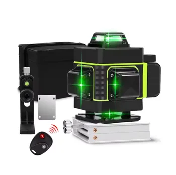 4D Automatic Level 360 Degrees 16 Lines Green Laser Level Nivel Laser 360 Measuring & Gauging Tools