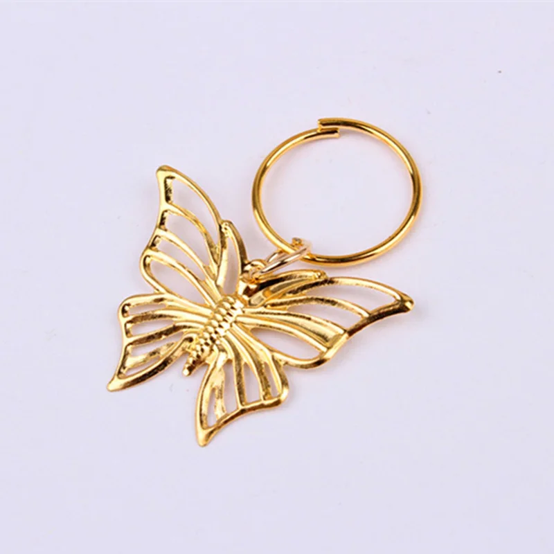 Wholesale Metal Hair Rings with Butterfly Dreadlock Cuffs Dreadlocks Boho  Trending Gold Braid Hair Rings African Hair Accessories 4.1g From  m.