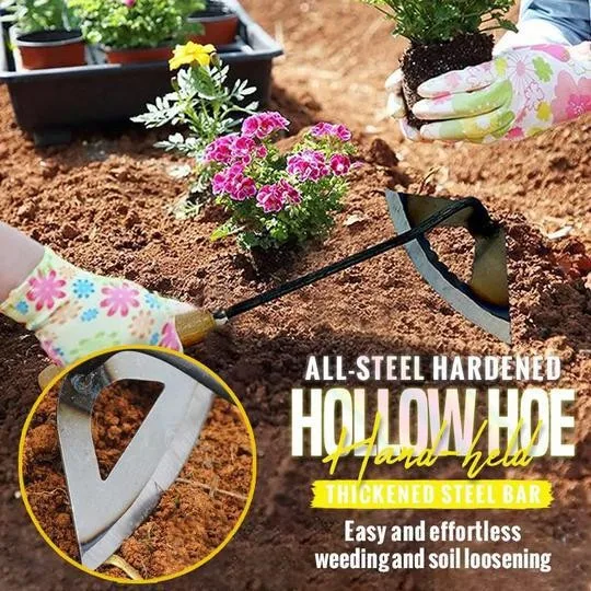 Tête De Houe Triangle DOITOOL - Outil Jardinage Fer Robuste Pour Désherber Creuser