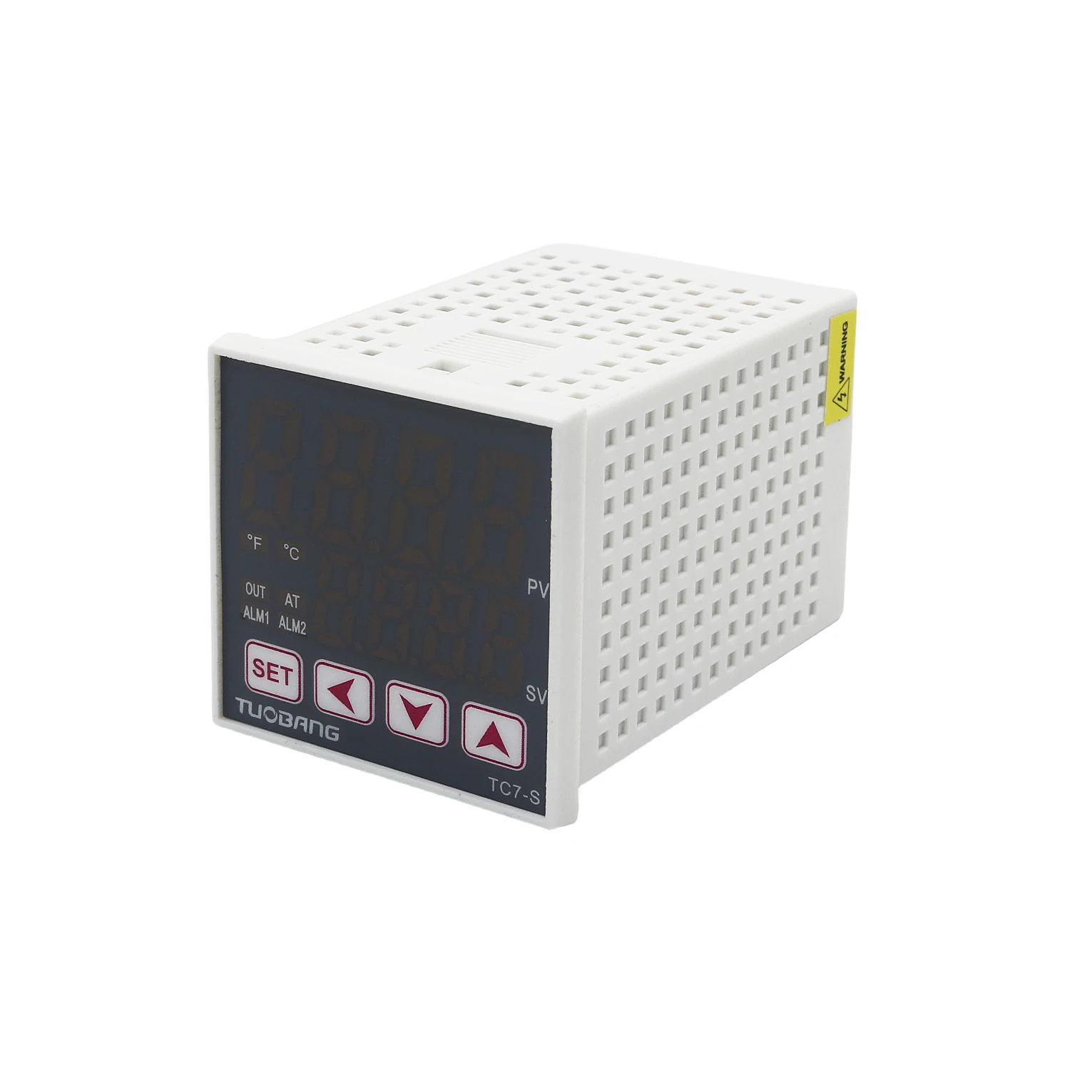 TC7S Smart Temperature Controller K Pt100 Input Relay SSR Output  Panel Size Heating Cooling Pid Temperature Control