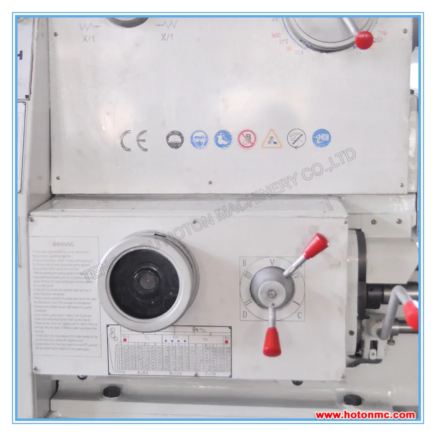 Heavy Duty Lathe Machine CA6280C Turning Machine Manual Length Optional Factory Horizontal Heavy Duty Universal Metal Lathe