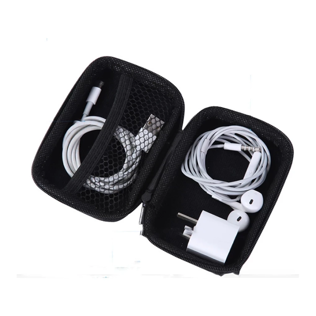 Wholesale Headphones Storage Box Usb Key Coin Earphone Eva Hard Case
