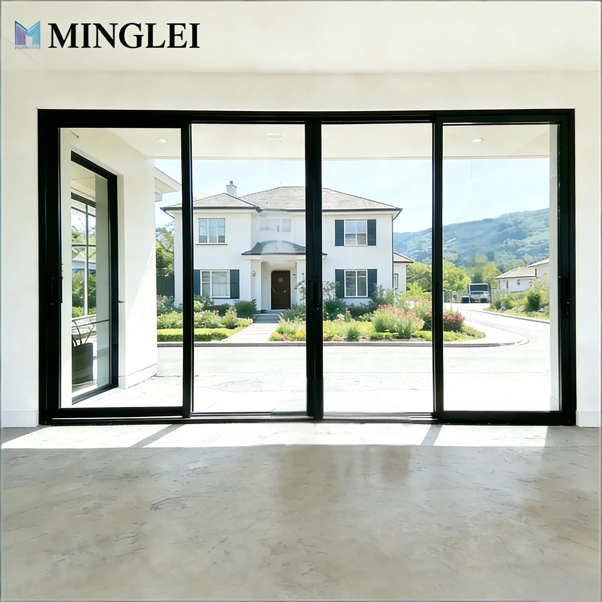 भारी उपयोग के लिए थर्मल ब्रेक अल्युमीनियम लिफ्ट एंड स्लाइड दरवाज़ा, तिहरा ग्लेज़्ड स्लाइडिंग दरवाज़ा