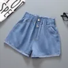 Pantaloncini elasticizzati a due bottoni