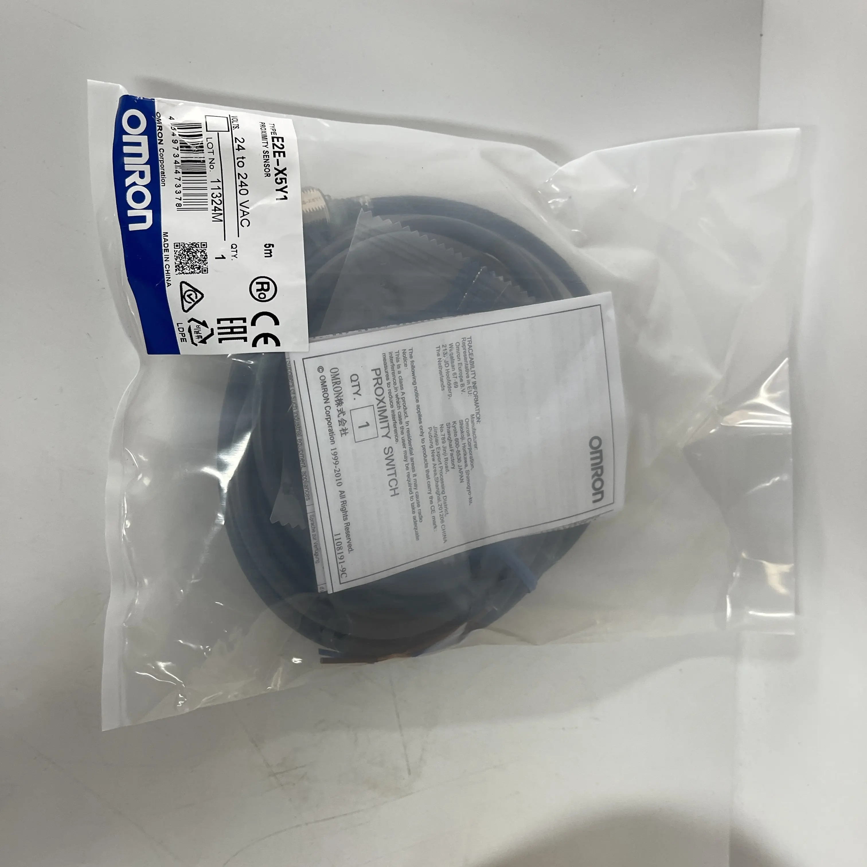 Omron Proximity Sensor E2E-X5Y1