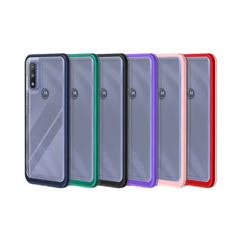 Colorful Design Series multi color Transparent acrylic back cover phone cases for Samsung Galaxy A73 A53 A33 A23 A13 4G 5G