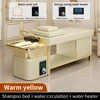 Shampoo bed + water circulation + water heater