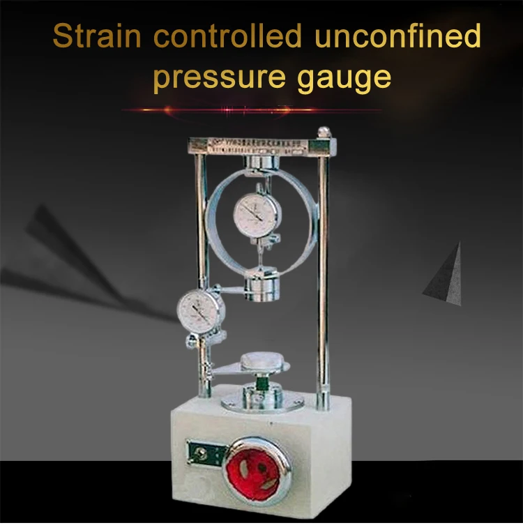 Electronic Soil Unconfined Compression Test Machine - 5KN Capacity for ...