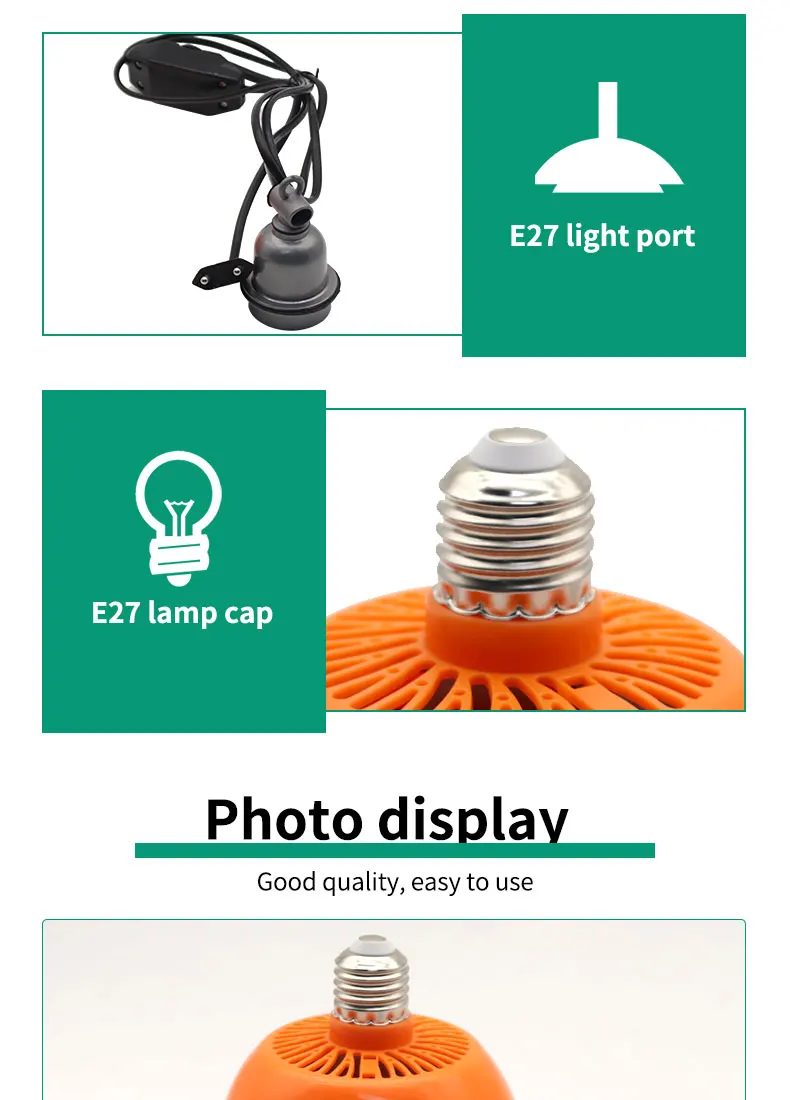 Temperature Controlled Air Heater For Chick Rabbit Tortoise Hamster