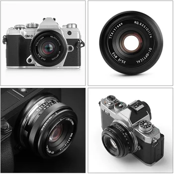 TTArtisan 25mm F2 APS-C Wide-Angle Large Aperture Manual Fixed Lens for E/X/M/RF/Z/M43/L Mount Camera Len detail image