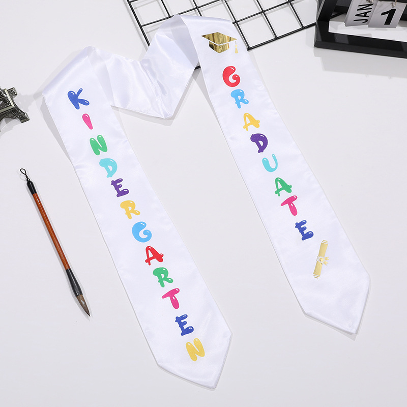 Children's Printed Shawl Belt Kids Kindergarten Sash Cosplay