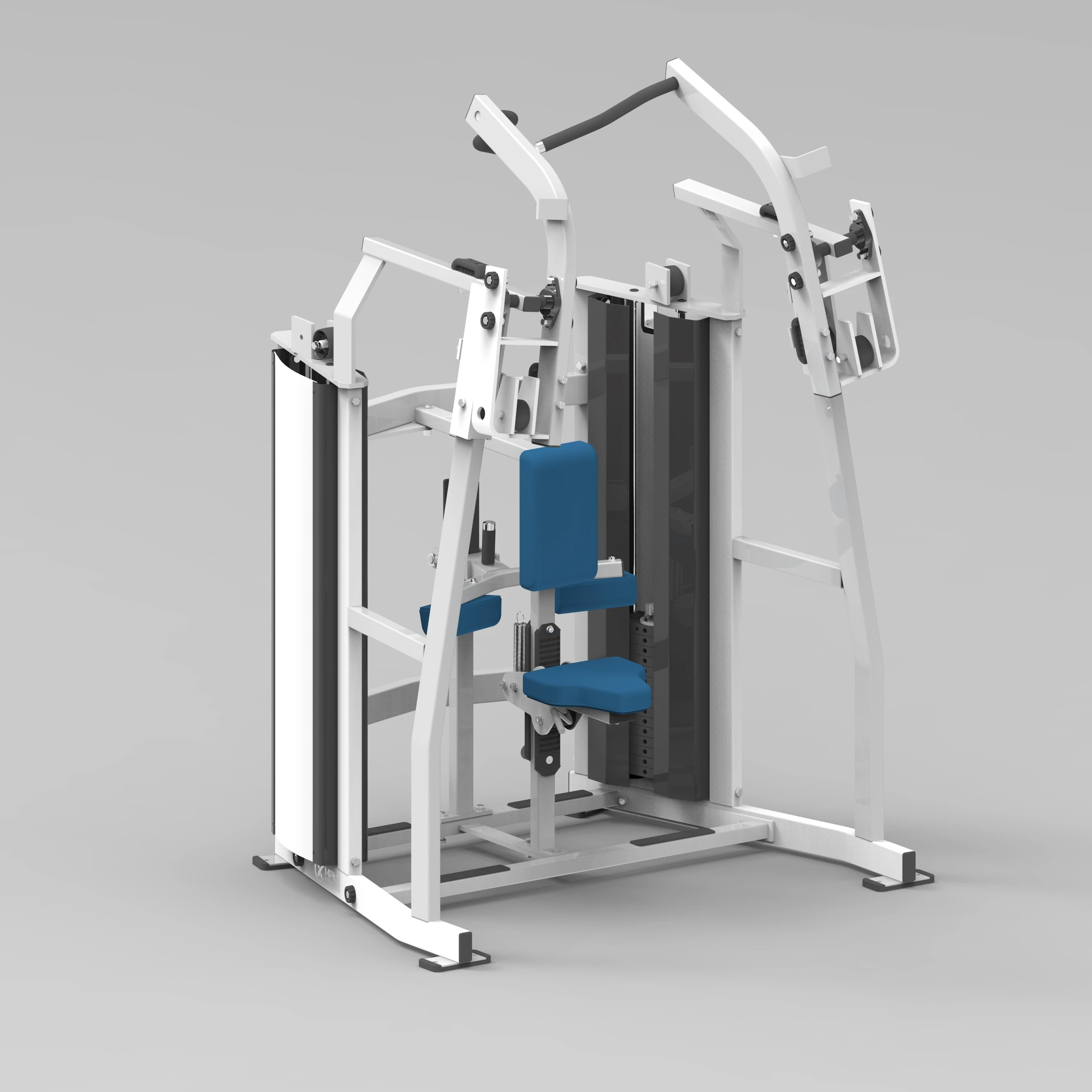 Commercial-grade Modern Steel Fitness CXM03 with Weighted Split-insertion High Back Support, Suitable for Gym Equipment
