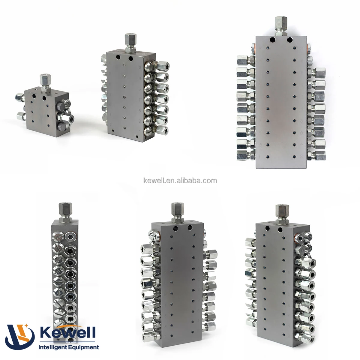 SSV Progressive Lubrication Metering Grease Feeder Dispenser Block Device Oil Divider Valve Injector Distributor Mining