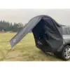 Grande tente de voyage noire pour voiture (sans tuyaux en fer)