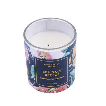 Modern Smokeless soy wax scented candles Jasmine fragrance candle
