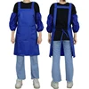 Royal Blue Apron and Sleeves