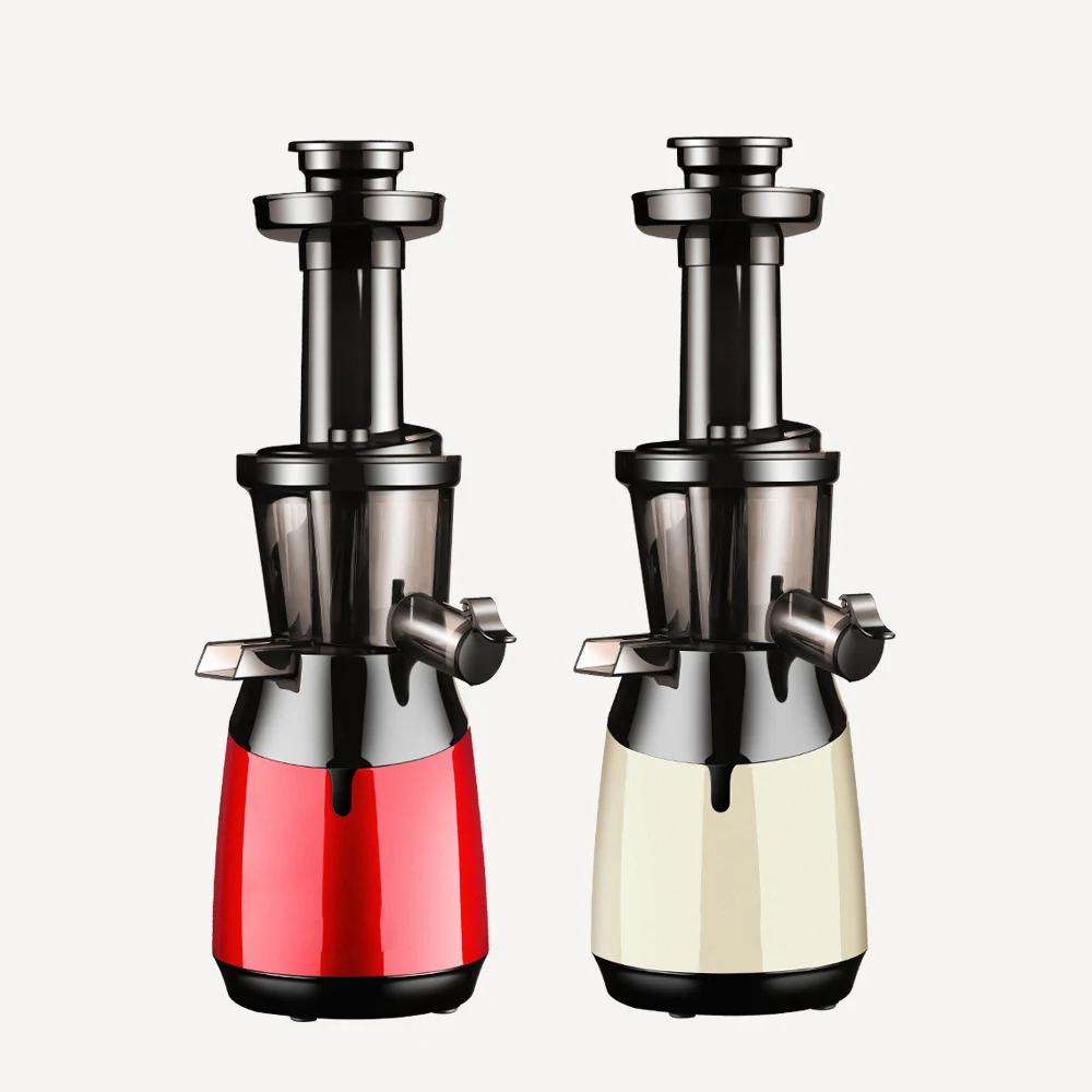 Manual Oran Citrus Mango Fruit Vetable Juice Extractor Machine Electric Slow Press Commercial Juicer Household RV Use Easy Clean