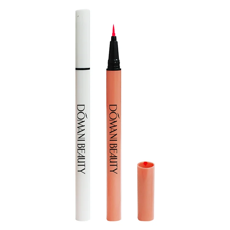 NO LOGO Vender Long Lasting Vegan Manufacturer Customized Your Brand Eye Liner Pen Eyeliner self-adhesive