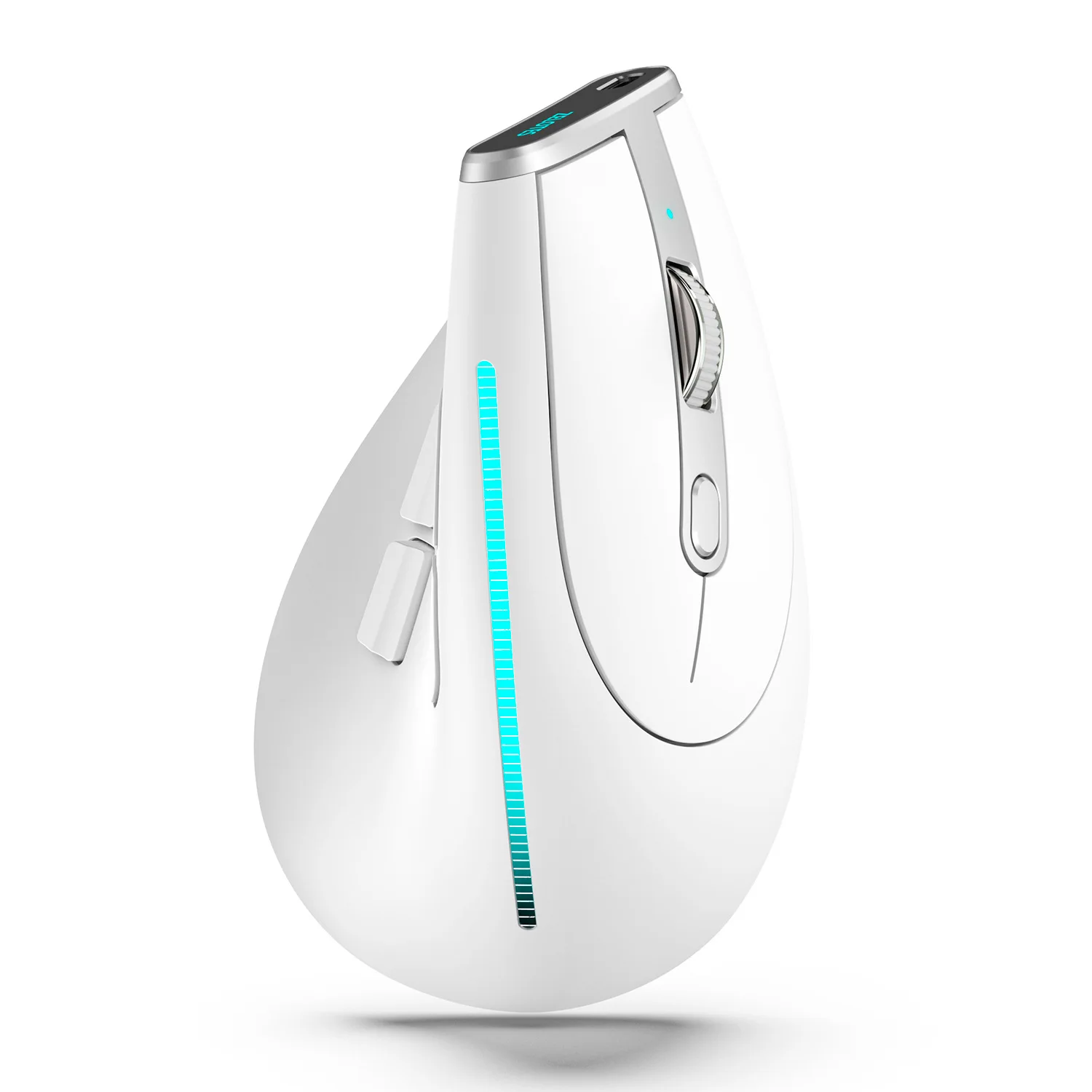 Wireless Vertical Mouse 2.4G Wireless Daul Model Mouse, Full-color Lamp Programming Three-mode Game Mouse in Stock - Image 2