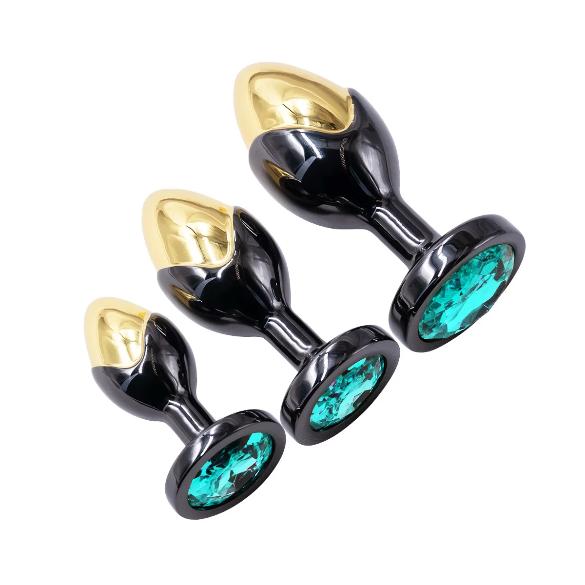 ODM S M L Coppia Plug Anale Giocattoli Sessuali Intimo Plug Anale in Metallo con Gioielli in Cristallo Dildo Massaggiatore per la Prostata Plug Anale al Tocco Morbido_voghion.com