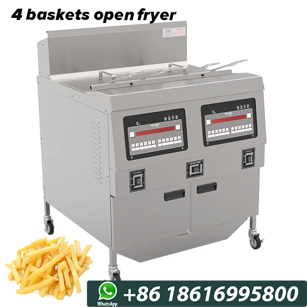 Funcionamiento FREIDORA BROASTER🔥 a presión para POLLO FRITO🍗. 