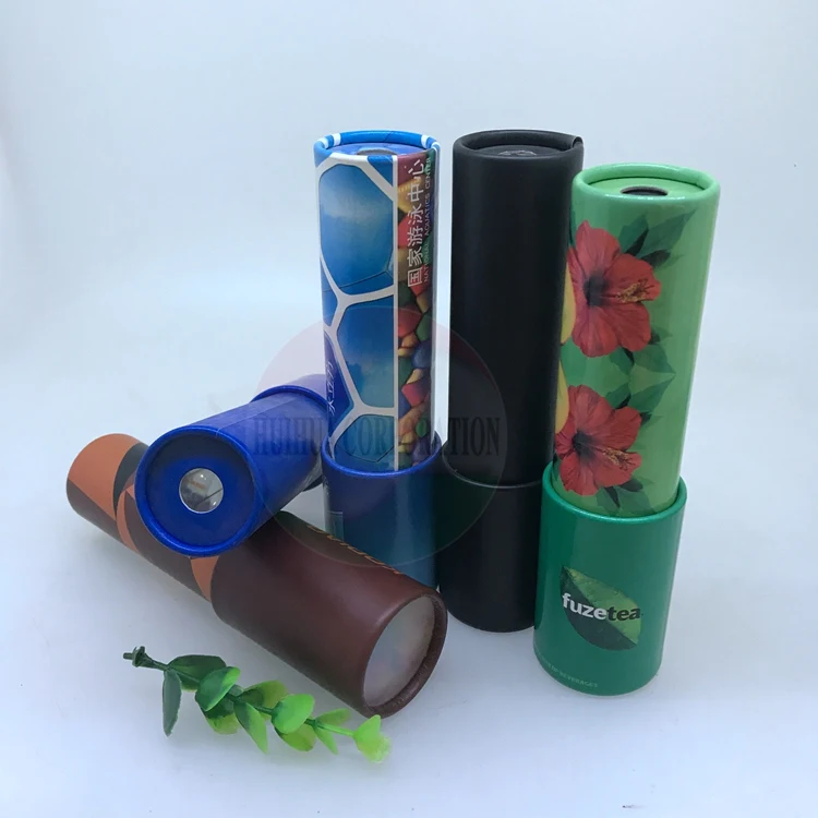 Упаковочная трубка на заказ, круглая бумага, картонная игрушка, калейдоскоп