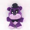Ours violet de 18 cm