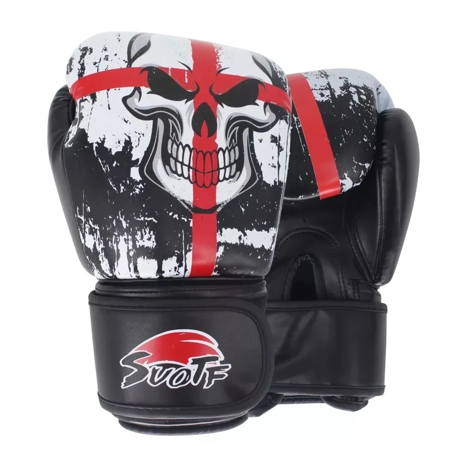 Sandee Boxhandschuhe Authentisch Leder Rot Weiss Muay Thai Kickboxen Mma Sandee Boxhandschuhe Authentisch Leder Rot Weiss Muay Thai Kickboxen Mma