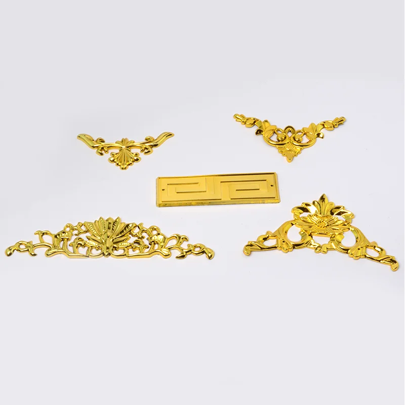 New Pattern Shell Design Coffin Handle in Plastic Material Coffin Accessory Handle Casket Ornament