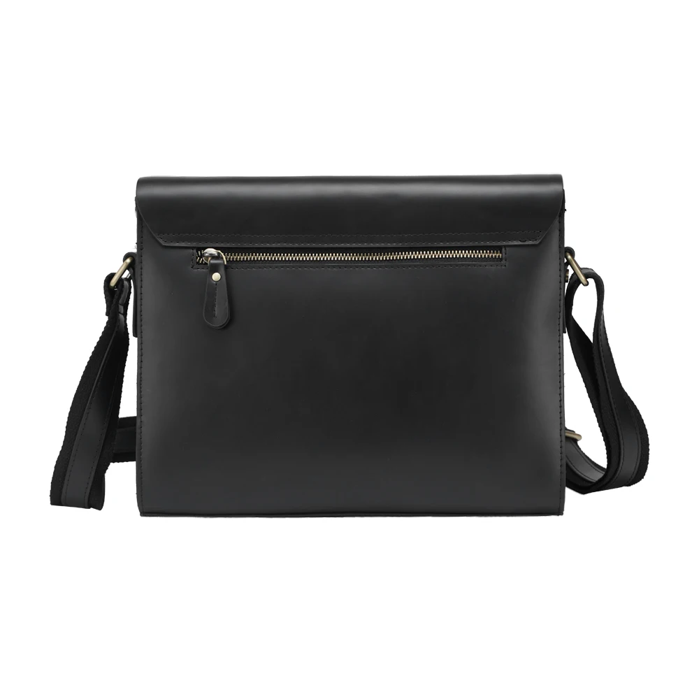 TIIDNG Custom Small Waterproof Genuine Leather Messenger Bag Real Leather Satchel Bag
