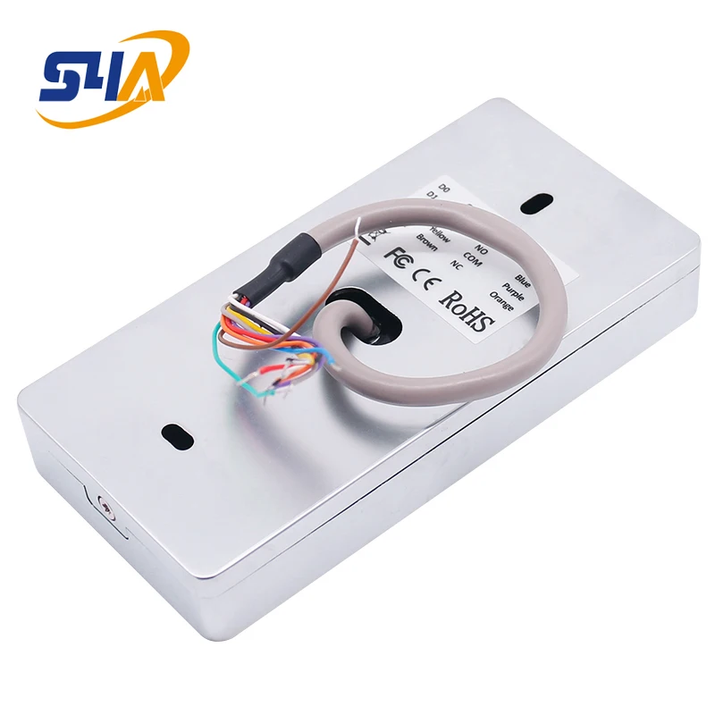 Biometric RFID IP68 Waterproof Fingerprint Card Password Tuya App Optional Standalone Access Control Door Release Touch Screen