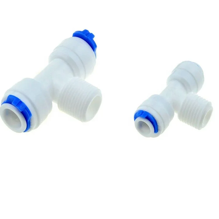 CELTD 1/4 Inch Hose Pipe Connector Bulkhead Fitting – For Water Filters, RO Systems, Plastic