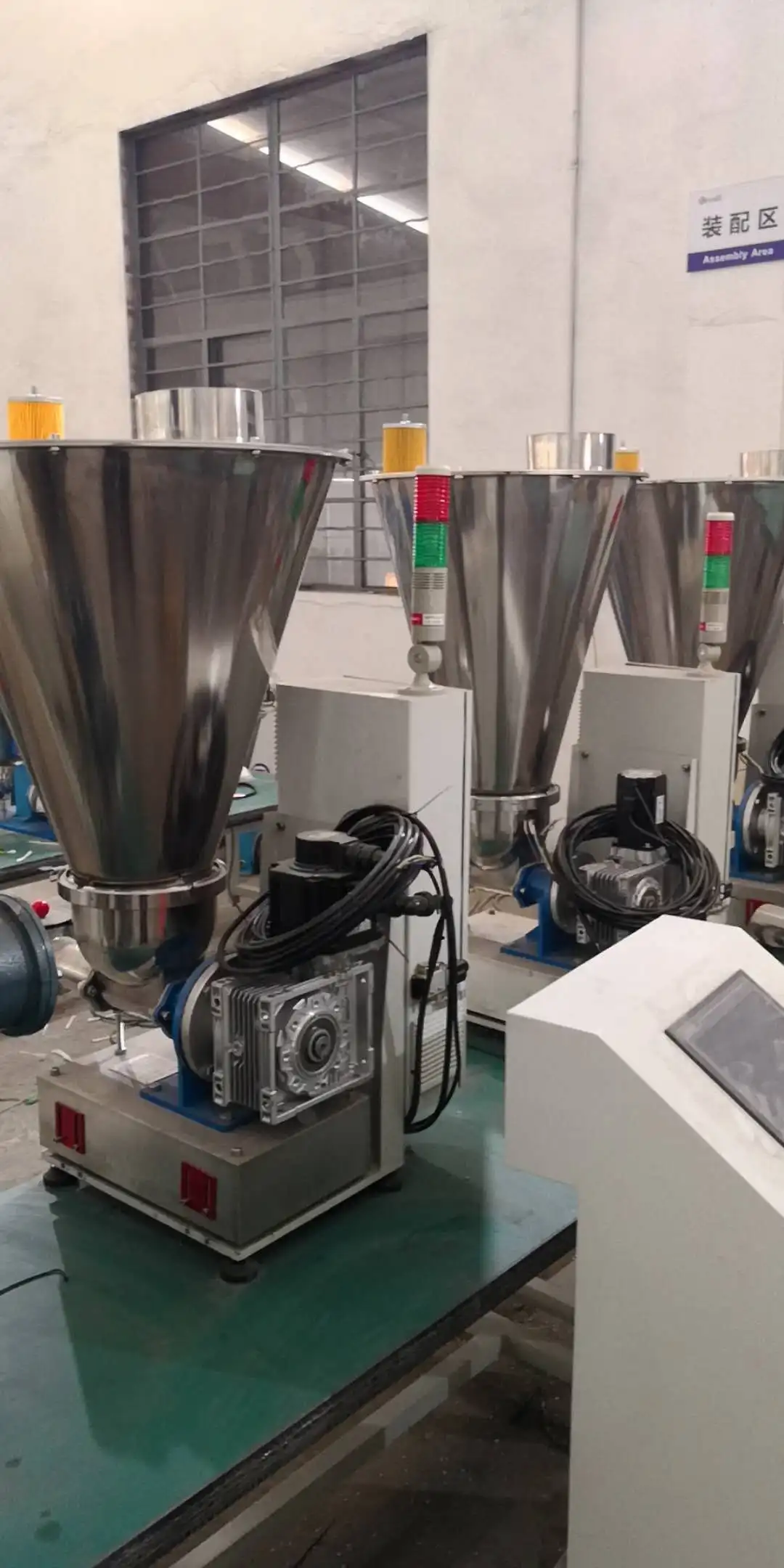 Weighing Scale Doser Gravity Loss in Weight Feeder Stainless Steel Hopper
