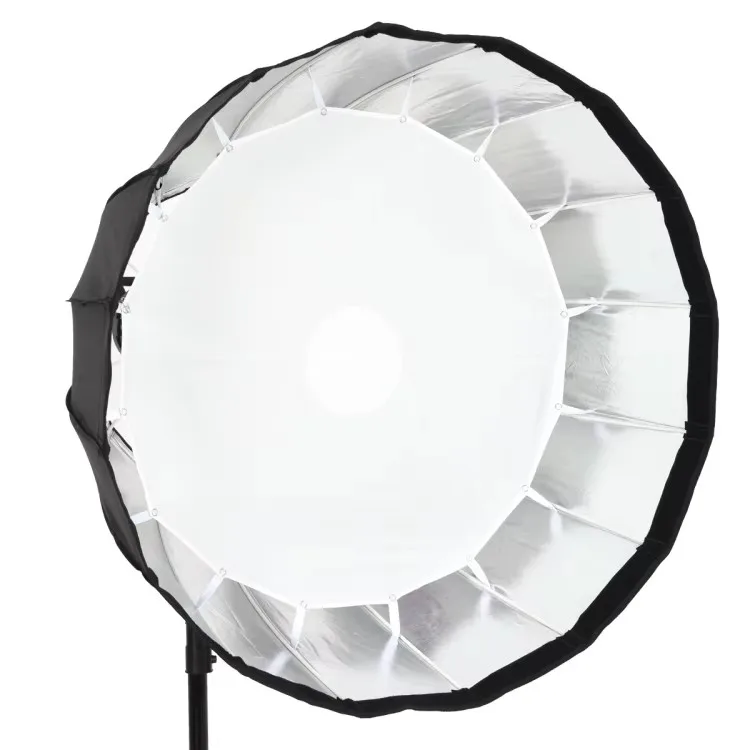 Godox P90H 90cm Deep Parabolic Reflector Softbox Bowen Mount Adapter Diffuser Metal Studio Flash Light Photography Carry Bag