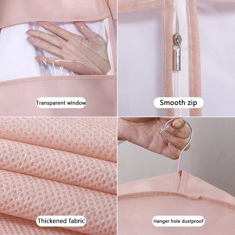 Топ продаж Роскошная Одежда Костюм сумка с вешалкой платье свадебное платье сумка розовое платье сумки