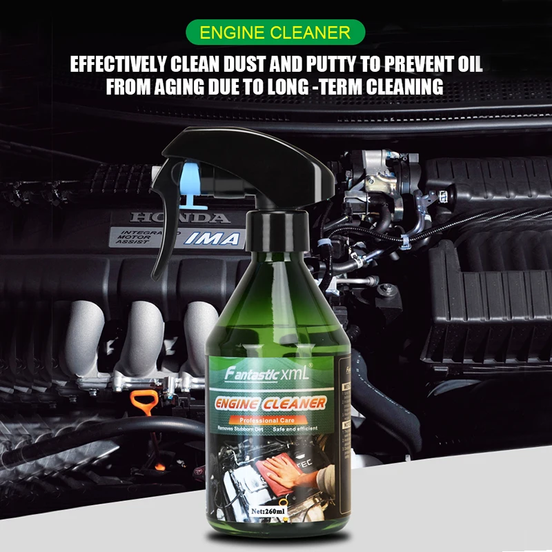 Factory Supply Car Engine Cleaning Fluid Car Cleaning Supplies Black and  Bright Strong Decontamination - China Engine Cleaner, Car Engine Wash