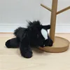 Caballo trueno negro de tres posturas fragante de 18 cm