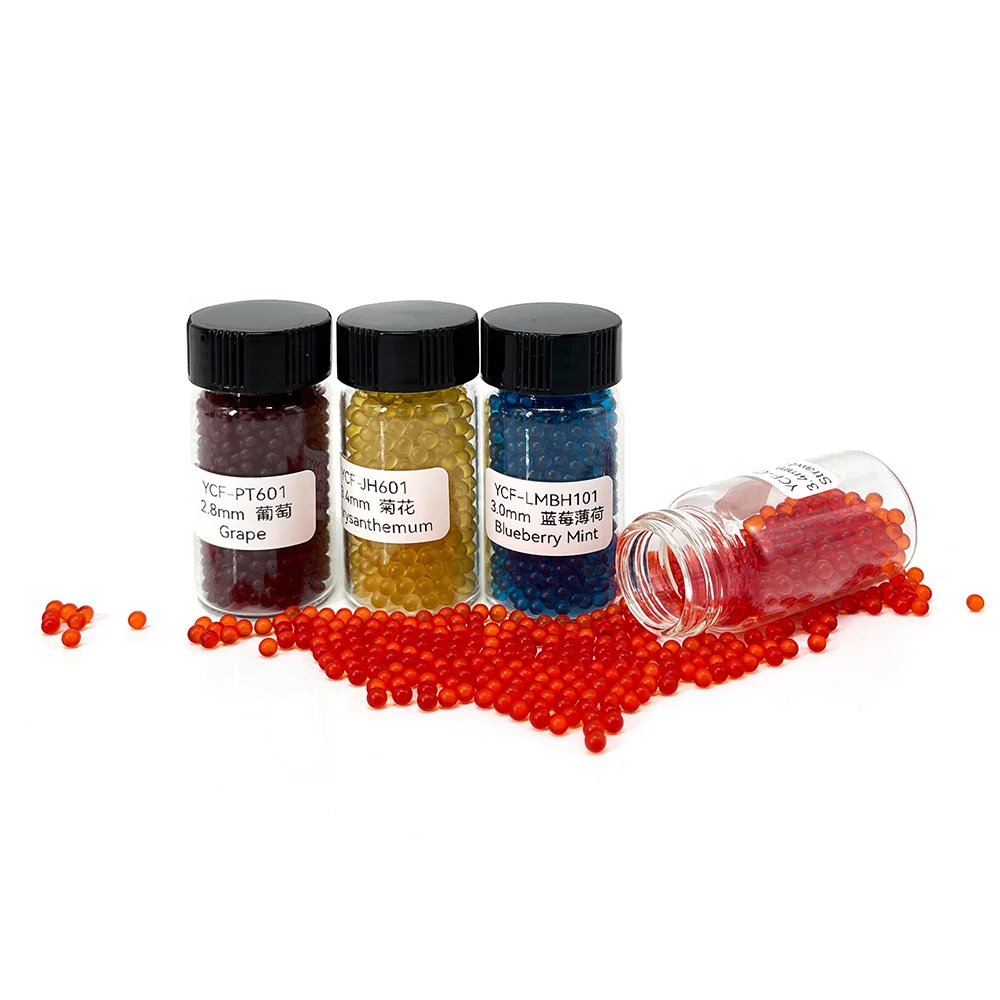 Cigarettes Natural Flavor Menthol Capsule Filter Tubes Crush Balls Pop  Applicator Flavor Capsule for Cigarette