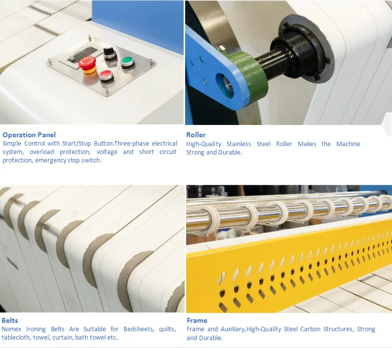 Industrial Automatic Bed Sheet Ironing Machine supplier