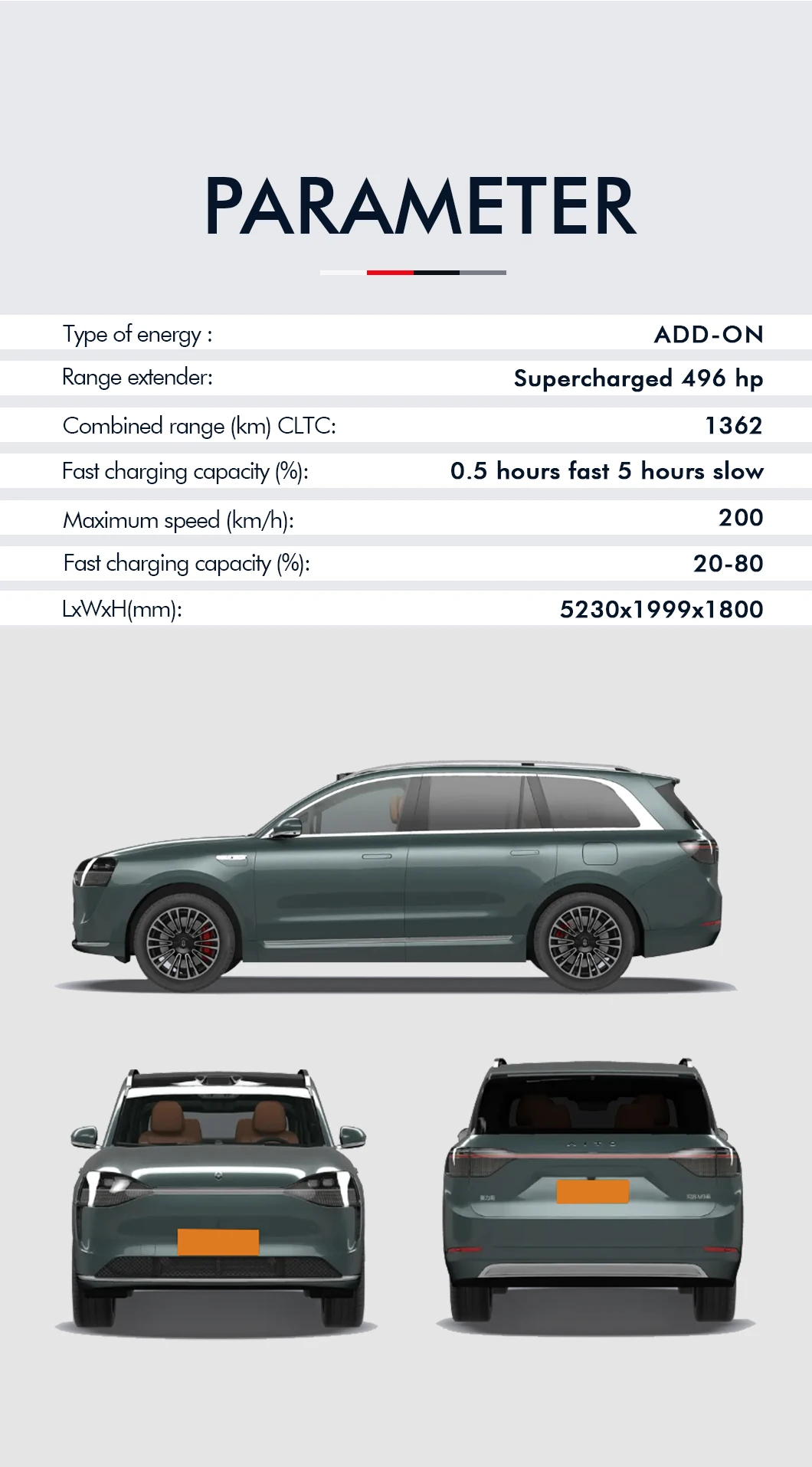 2024 Aito M9 High-End Hybrid SUV New ModelLuxury New Energy Vehicle Large SUV Extended-Range Car hot sale 2024 Pure Electric Car supplier